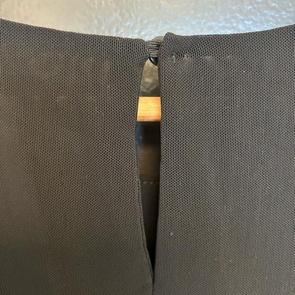 Danier Shift leather panel dress size 8 (12 UK) Italian leather made in 🇨🇦EUC - Picture 2 of 16